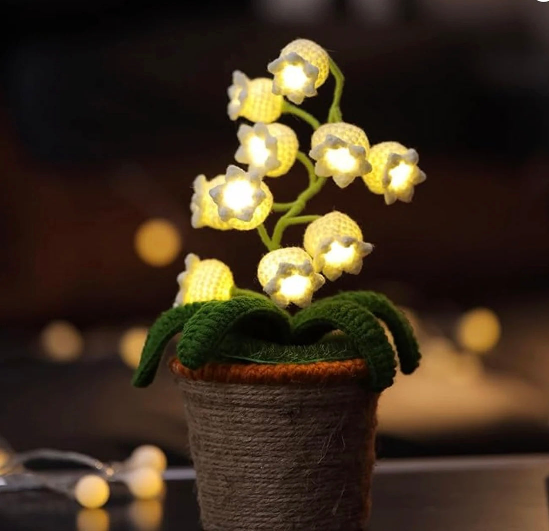 Lily's Handmade Crochet Glow Flower
